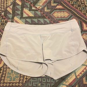 Light blue Lululemon shorts